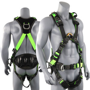 <span class=keywords><strong>Harness</strong></span> Polyester Industri untuk Seluruh Tubuh dengan Bantalan di Bahu dan Tali Kaki, 3 Cincin-D Baja, Bersertifikasi CE, Pelindung Jatuh 1500kg - Product Image 1