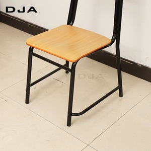 Chaise d'Élève de Classe Standard en Métal et Bois Style Classique Mobilier Scolaire Public - Product Image 5