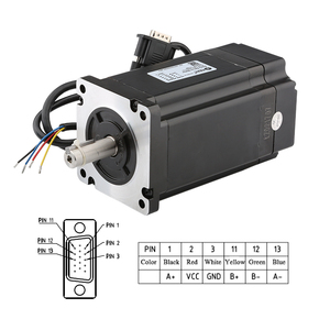 Mô-tơ Servo Leadshine HBS2206 Driver +863HBM80H-1000 MotorLeadshine Chính Hãng Hệ Thống Đóng Vòng Kỹ Thuật Số H2-2206 Nema 34 Dc 8 Nm Stepper - Product Image 5