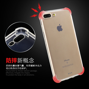 Produzione Commercio All'ingrosso cassa del telefono mobile per il <span class=keywords><strong>iphone</strong></span> 7 <span class=keywords><strong>Plus</strong></span> custodia In <span class=keywords><strong>Silicone</strong></span> Trasparente trasparente della copertura posteriore di tpu per il <span class=keywords><strong>iphone</strong></span> 8 più - Product Image 2