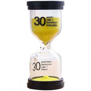 मैकरोन छात्र बच्चे समय हाथ से हाथ से रोटेट ग्लास के लिए 15 30 60 मिनट टाइमर टाइमर - Product Image 4