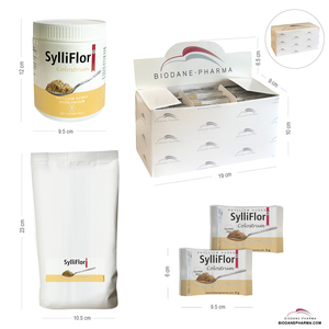 Santé immunitaire et digestive : Suppléments de fibres pures SylliFlor Psyllium Husks Colostrum pour la santé immunitaire humaine - Product Image 5