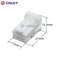 Modèle de connecteur audio femelle 8 broches 6098-5269 pour les bornes en plastique du faisceau de câblage du klaxon de voiture automobile