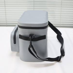 Özelleştirilebilir açık taşınabilir soğutucu kutu büyük kapasiteli PVC yumuşak taraflı yalıtımlı soğutucu çanta taşınabilir plaj soğutucu kutu - Product Image 3