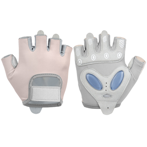 Guantes Deportivos LADYGLOW Personalizados, Transpirables, Ligeros, de Medio Dedo, para Hombre y Mujer, Antideslizantes, Ajustables, para <span class=keywords><strong>Ciclismo</strong></span> y Gimnasio - Product Image 5