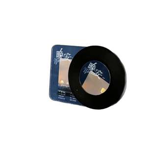 Autocollants de réfrigérateur en acrylique, autocollants de réfrigérateur en vinyle en forme d'étoiles de disques CD, personnalisables - Product Image 6