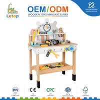 Banc d'atelier en bois pour enfants, ensemble de jouets, atelier de construction STEM, jeu éducatif Montessori, cadeau