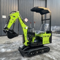 Spedizione gratuita escavatore 3.5 Ton EPA Kubota motore scavatore fattoria piccoli escavatori 1 Ton 2 tonnellate macchina prezzi Mini escavatore