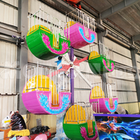 Mini grande roue avec 6 cabines pour enfants pour intérieur/extérieur pour les parcs d'attractions Manege