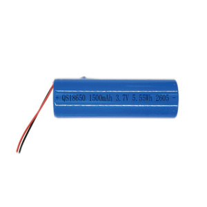 ราคาโรงงาน แบตเตอรี่เซลล์ 18650 ลิเธียมไอออน QS18650 3.7v 1500mAh แบตเตอรี่ลิเธียม 18650 - Product Image 1