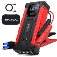Démarreur d'urgence portable 12 V pour batterie de voiture, pour jusqu'à 10 L de diesel ou 7 L d'essence