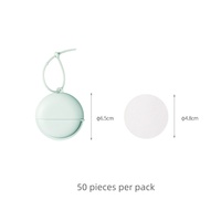 Savon en papier personnalisé avec logo imprimé, nouvelle arrivée, format voyage, mignon, jetable, hydratant et nourrissant