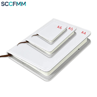 Carnet de notes SCCFMM en similicuir rechargeable avec noyau intérieur pour impression par sublimation et transfert thermique
