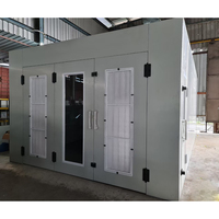 Cabine de pulvérisation gonflable avec panneau de peinture, stand personnalisé, vente en gros d'usine, 10 pièces