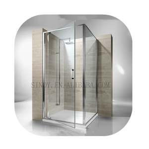 Wholesale Hot Selling Home Decor Office Decor Tempered Glass Sliding Door <b>Bathroom</b> <b>Mirror</b> - Product Image 1