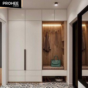 Armoire de rangement pour <span class=keywords><strong>salon</strong></span> armoire d'entrée multifonction avec siège - Product Image 3