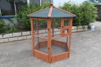 Sapin chinois assemblage en bois durable maison d'oiseau grande maison Cages à oiseaux en bois cage à perroquet