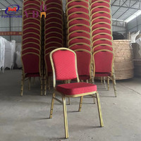 Dôme à empiler en acier inoxydable beige salle à manger de mariage luxe transparent événement banquet chaise