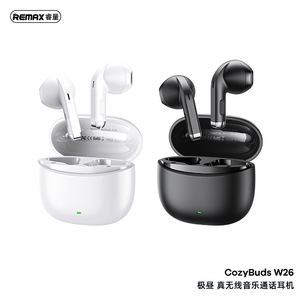 Écouteurs sans fil REMAX CozyBuds W26 pour la musique et les appels, BT 5.4, écouteurs TWS pour le <span class=keywords><strong>sport</strong></span> et les jeux - Product Image 3