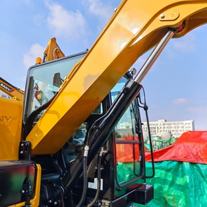 Mini-excavatrice sur pneus SANY SY75W 7,5 tonnes, nouvelle marque chinoise de premier plan, bonne SY75 SY70, à prix avantageux à vendre - Product Image 5