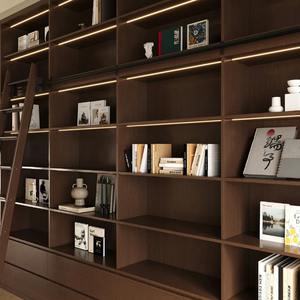 Estantería Abierta de Madera Maciza Estilo Europeo, Mueble Personalizado para Sala de Estar o Dormitorio, Muebles Ecológicos para Toda la Casa - Product Image 3
