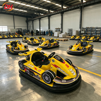 Voiture de course F1 à une place, alimentée par batterie, avec carrosserie renforcée en PRFV, pour usage commercial, vente directe usine pour parcs d'attractions