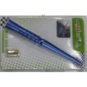 Antenne de voiture universelle 120cm bleue pour montage sur toit de voiture - Product Image 1