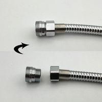 Adaptateur de robinet en laiton multi-usage M24/F22 vers G1/2 filetage mâle, connecteur de robinet chromé pour tuyau de douche et filtre à eau