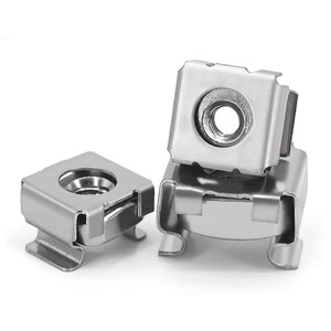 Prix d'usine M4 M5 M6 M8 M10 <span class=keywords><strong>M12</strong></span> Écrou de <span class=keywords><strong>cage</strong></span> carré galvanisé en acier inoxydable robuste de haute qualité - Product Image 1