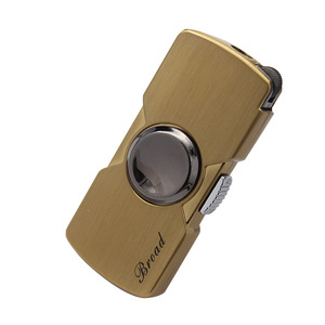 BROAD BD-325 Briquet électronique de <span class=keywords><strong>luxe</strong></span> coupe-vent en métal au design moderne et au carburant butane - Cadeau d'affaires - Product Image 6
