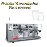 Équipement horizontal automatique d'emballage alimentaire de machine à emballer de poche de Doypack pour le cachetage en plastique d'aluminium et de sac en métal