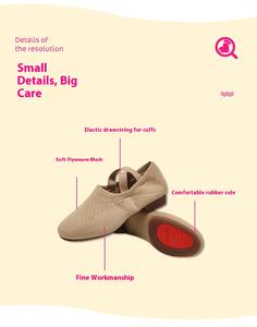 SeeMore Griffe de chat chaussures souples corps adulte chaussures de <span class=keywords><strong>danse</strong></span> latine enfant pratique formation <span class=keywords><strong>classique</strong></span> chaussures de <span class=keywords><strong>danse</strong></span> du ventre - Product Image 6