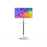 Televisor Inteligente Portátil con Pantalla Táctil Android 14 de 32 Pulgadas, Precio de Fábrica, para el Hogar o Bar