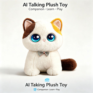 Juguete interactivo de peluche suave con IA, directo de fábrica, compañero emocional para niños, juguete inteligente para dormir, consuelo para la hora de acostarse - Product Image 2