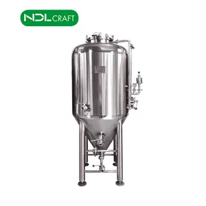 2bbl stainless steel bir kerucut fermenter untuk dijual