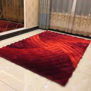 Factory Price Morden Wholesale Indoor Classical Quality <strong>Black</strong> Shaggy <strong>Rug</strong> - Product Image 5