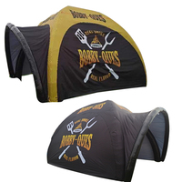 Tente dôme pliable araignée 3x3 portable pour événements extérieurs et expositions, impression intégrale, housse en polyester 600D, tente gonflable araignée en TPU