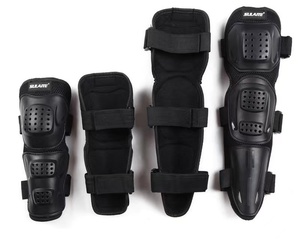 Nouvel ensemble <span class=keywords><strong>de</strong></span> quatre protections rigides pour les coudes et les genoux, pour vélo, <span class=keywords><strong>moto</strong></span>, skate, ski, <span class=keywords><strong>protection</strong></span> souple et compressible - Product Image 2