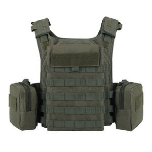 Chaleco Táctico Multifuncional Yakeda Green Ruins para Caza al Aire Libre, Sistema Molle, Portaplacas de Liberación Rápida, Modular con Bolsa de Pecho - Product Image 4