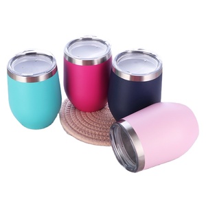 Personalized 16oz Double Wall Vacuum Insulated Stainless Steel Tumbler with Splash Proof Lid for Coffee Wine Iced Drinks <b>Reusabl</b> - Product Image 5