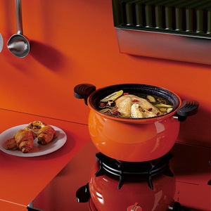 Cuisinières à pression multifonctions 28 cm antiadhésives, marmite à soupe, marmite en fonte, micro-cuisinières à pression - Product Image 5