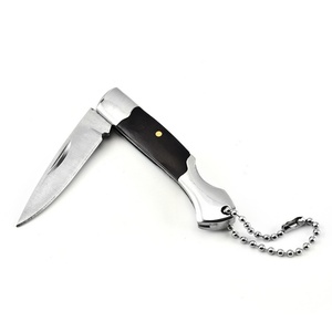 มีดพับวินเทจขนาดเล็ก สแตนเลสสตีล ปรับแต่งได้ตามต้องการ OEM ใบมีดพับอเนกประสงค์ EDC สำหรับกิจกรรมกลางแจ้ง เอาตัวรอด ตั้งแคมป์ DIY คุณภาพสูง - Product Image 4