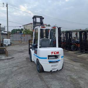 High Quality Japan TCM Used Diesel Forklift 3T 4.5m Hydraulic System Two Stage Mast Offroad Cylinder Low Hours Diesel <b>Engine</b> - Product Image 6