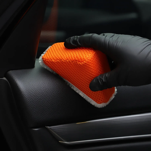Esponja para Limpiar Interiores de Auto SPTA, Paquete de 1 Esponja Triangular para Lavar Autos, Esponja de Fregado para Limpiar Cuero, Goma y Plástico - Product Image 6