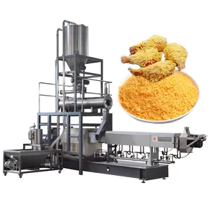 Automatic High Efficient Bread Crumbs Making Machine Different Shape Bread Crumbs Processing Line