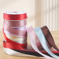 Pita Kupu-kupu Poliester Warna Solid 32 Yard Per Gulung untuk Dekorasi Bunga, Hadiah, Pernikahan, DIY Buket, Dekorasi Kue