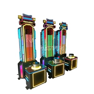 Playfun Vente en gros Machine de jeu d'arcade Hercules à pièces de haute qualité avec marteau d'essai de force pour sport d'intérieur - Product Image 1