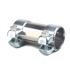 Universal Stainless Steel Hose <b>Clamp</b> 50x125mm For Motorcycle <b>Exhaust</b> Pipe Repair And Replacement - Product Image 2