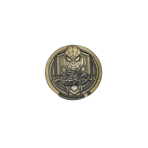 Moneda Conmemorativa de Cine Personalizada en Latón Antiguo Grabado en Relieve, Moneda Metálica Personalizada de Super Guerrero para Colección de Fans - Product Image 2