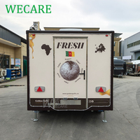 Fabricants de remorques de restauration entièrement équipées sur mesure WECARE, chariot mobile pour hot-dogs, gelato, hamburgers, café, pizza, camion de restauration